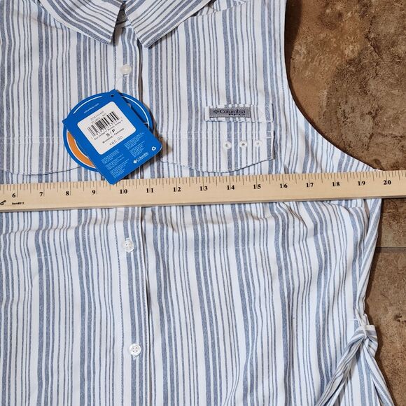 Columbia PFG Sun Drifter Woven Dress II – Women’s Small, Striped - Picture 11 of 11